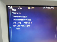 Load image into Gallery viewer, Tektronix TDS2022B 200MHz Two-Channel Digital Oscilloscope - ZYYKZ Test Equipment