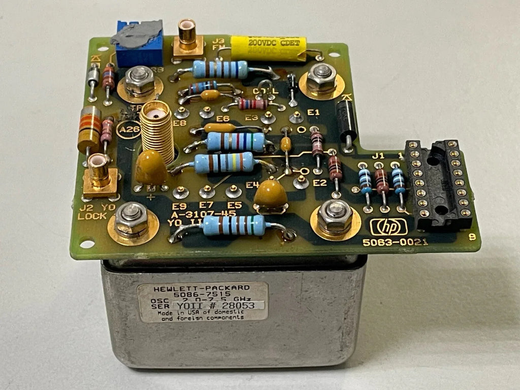 YTO YIG Tuned Oscillator 2.0–7.5 GHz Frequency Synthesizer - ZYYKZ Test Equipment