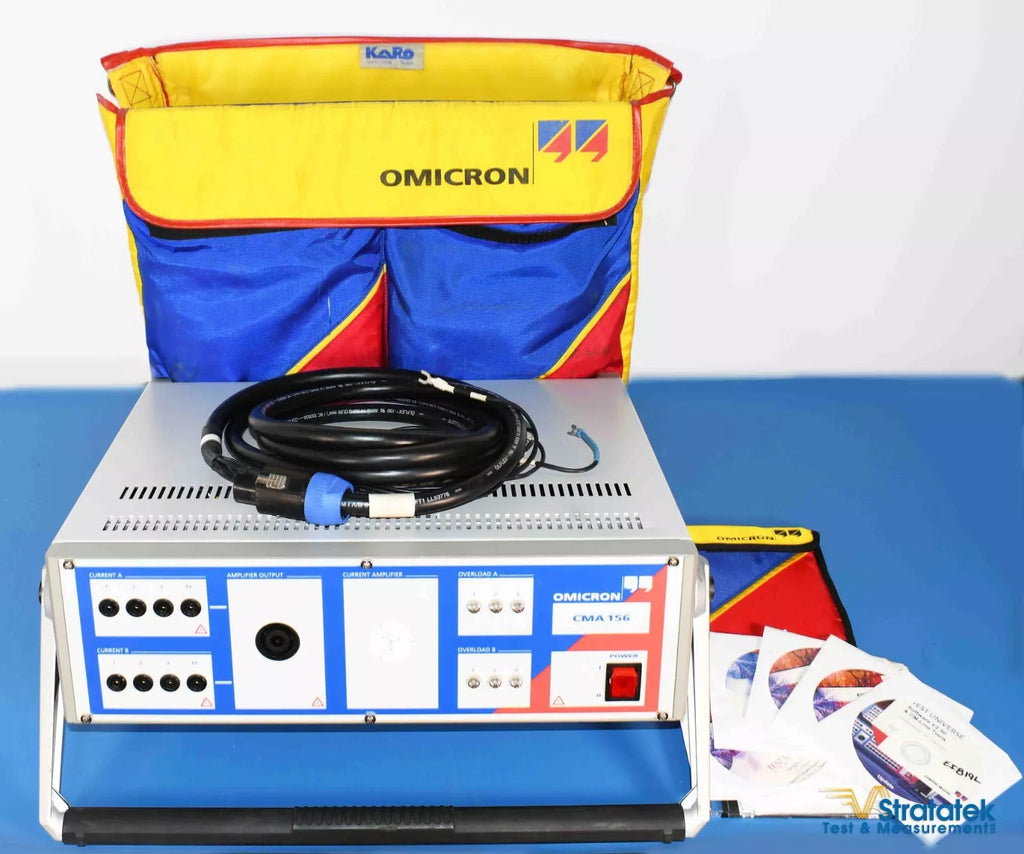 Omicron CMA 156 6 Phase Current Amplifier Relay Test Set