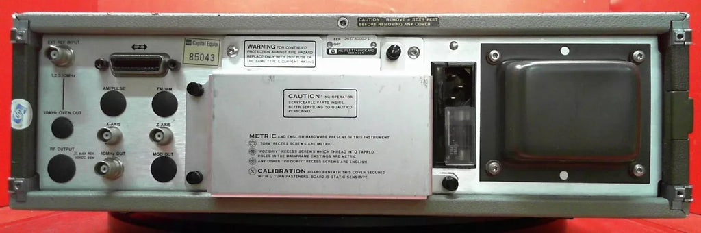 Agilent 8642B Synthesized Signal Generator 100 kHz - 2115 MHz - ZYYKZ Test Equipment