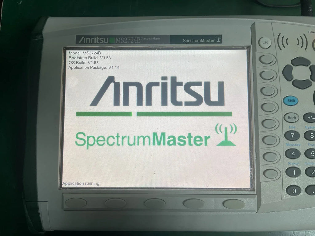 Anritsu MS2724B Spectrum Master Handheld Spectrum Analyzer - ZYYKZ Test Equipment