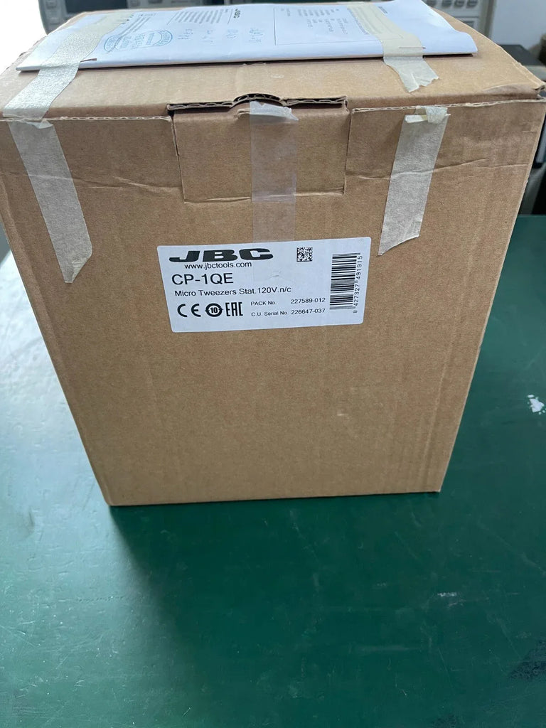 JBC CP-1QE Micro Tweezer Station with 120VAC Power Supply - ZYYKZ Test Equipment