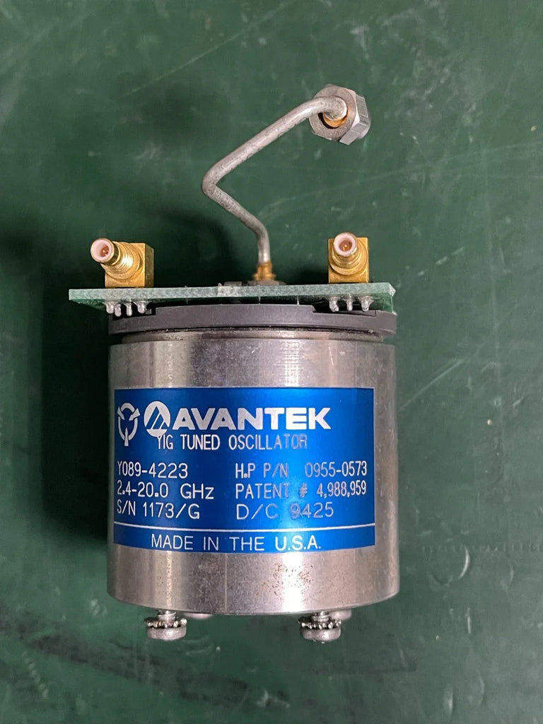 HP Agilent 0955-0573 YIG Tuned Oscillator 2.4-20 GHz for 8720/8722 VNA Series - ZYYKZ Test Equipment