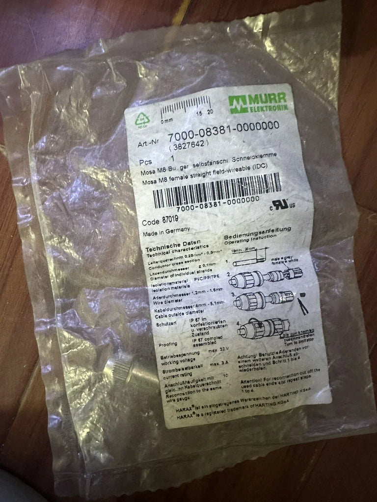 MURR 7000-08381-0000000 Industrial Power Supply Unit 24V 10A - ZYYKZ Test Equipment