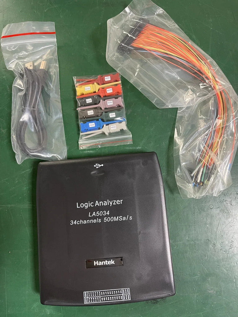 Hantek LA5034 34-Channel USB Logic Analyzer with High-Speed Sampling - ZYYKZ Test Equipment