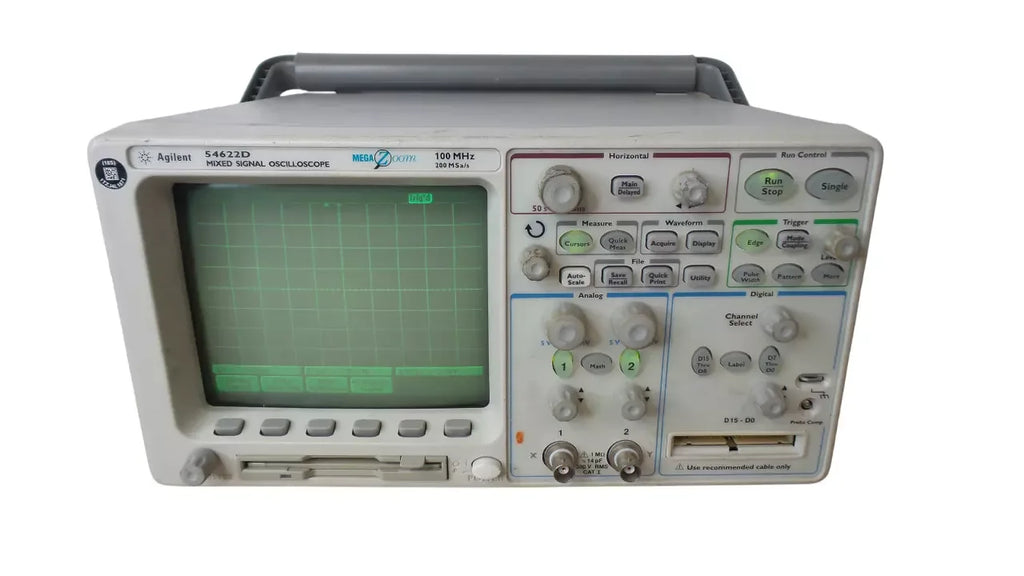 Agilent 54622D 100 MHz Mixed Signal Oscilloscope with 4 Channels - ZYYKZ Test Equipment