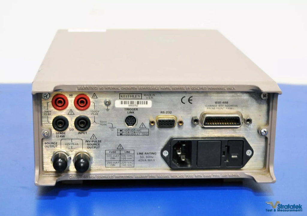 Keithley 2016 6.5 Digit THD Multimeter - NIST Traceable & Calibrated
