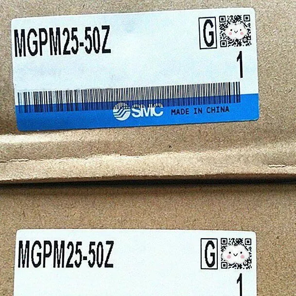 SMC MGPM25-50Z Compact Pneumatic Cylinder, 25mm Bore, 50mm Stroke - ZYYKZ Test Equipment