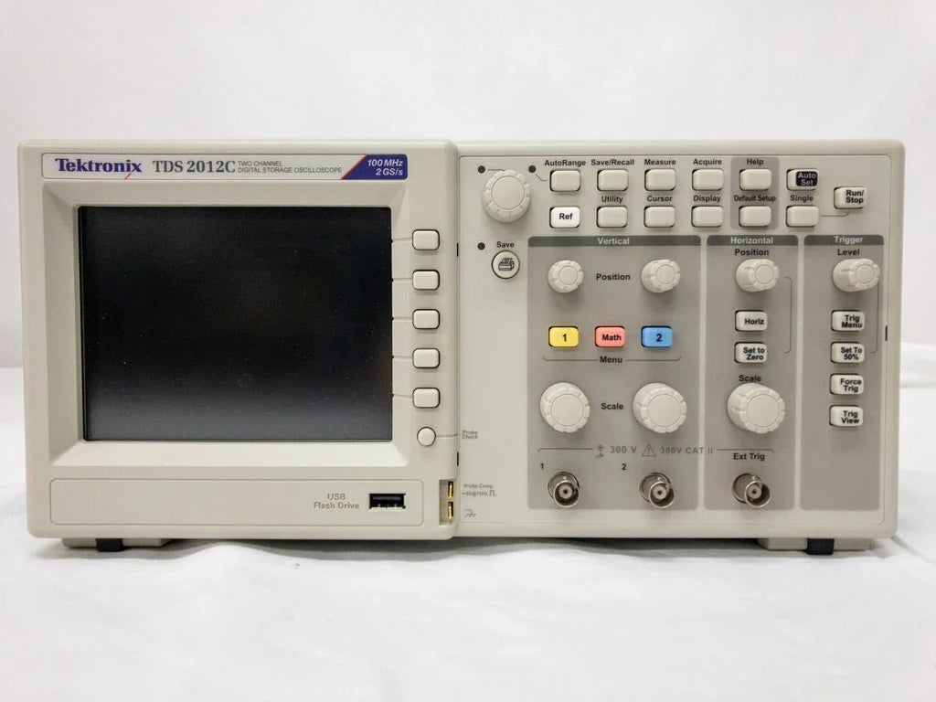 Tektronix TDS2012C 2-Channel 100MHz Digital Phosphor Oscilloscope - ZYYKZ Test Equipment