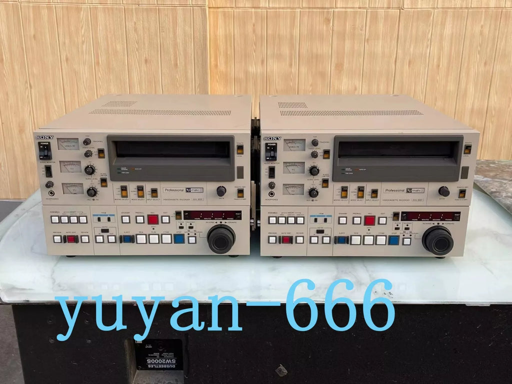 Used SONY BVU-800P Professional Video Cassette Recorder