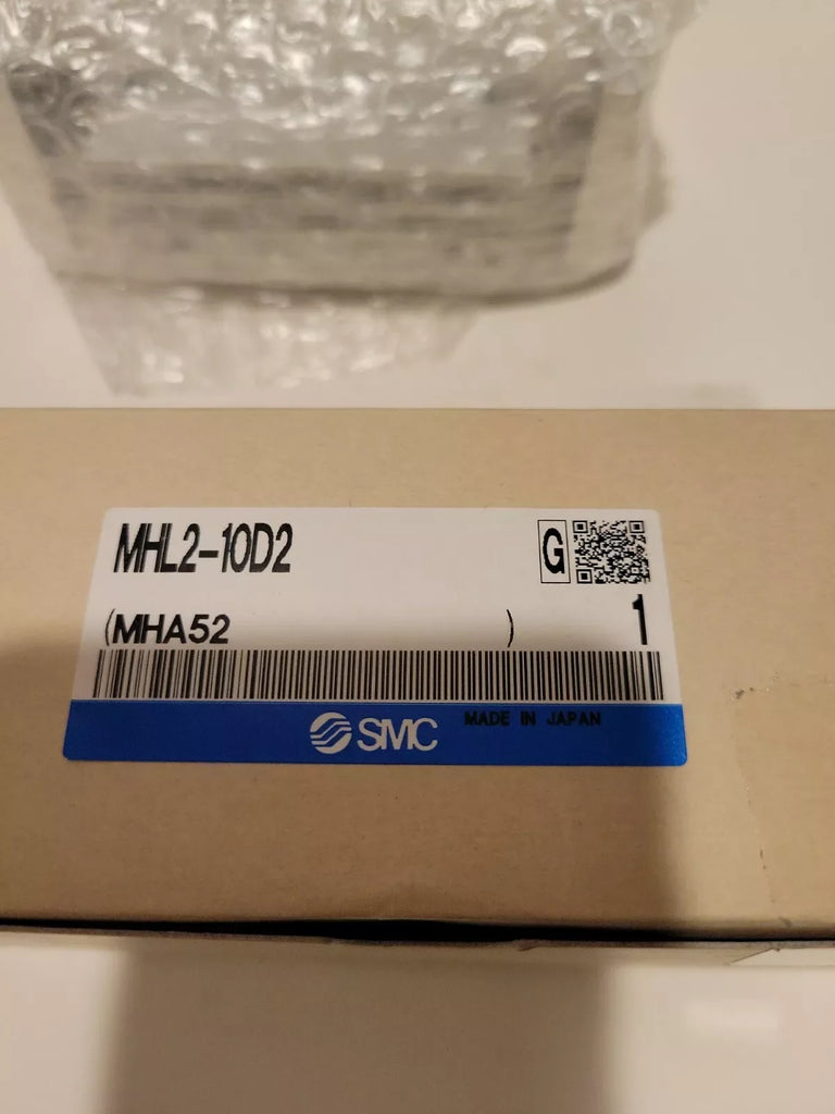 SMC MHL2-10D2 Compact Pneumatic Cylinder - New, Fast Shipping - ZYYKZ Test Equipment