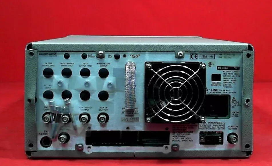 Agilent 8590L Spectrum Analyzer 100 kHz to 2.9 GHz - ZYYKZ Test Equipment