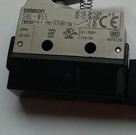 OMRON SHL-W55 Travel Limit Micro Switch - High Precision, Durable - ZYYKZ Test Equipment