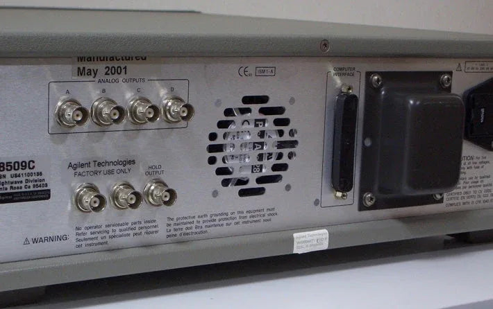 Agilent 8509C Lightwave Polarization Analyzer for Optical Testing - ZYYKZ Test Equipment