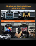 Toyota FJ Cruiser 2-DIN Android Car Stereo Receiver with Touchscreen