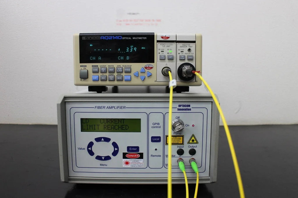 KEOPSYS 23dBm Optical Fiber Amplifier for High-Power Signal Boosting - ZYYKZ Test Equipment