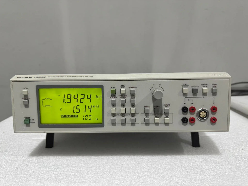Fluke Programmable Automatic RCL Meter for Precision Component Testing - ZYYKZ Test Equipment