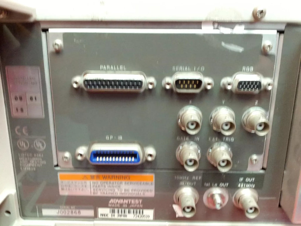Advantest R3463 Modulation Spectrum Analyzer - ZYYKZ Test Equipment
