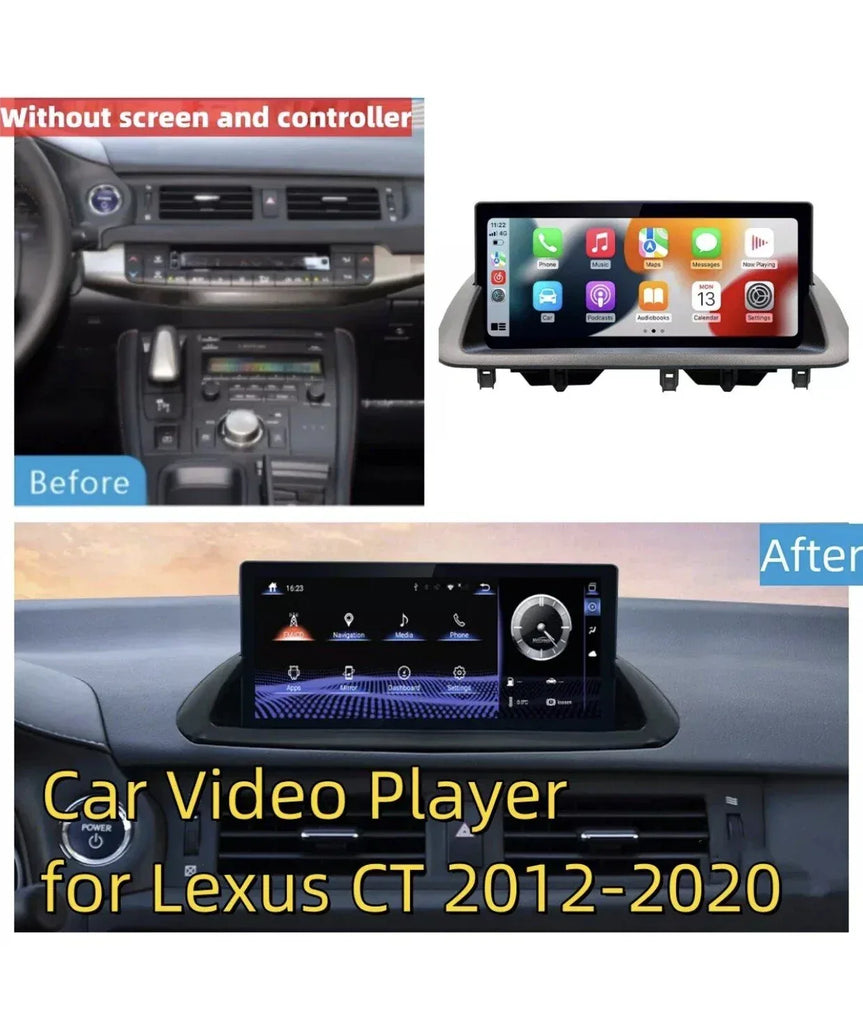 Lexus CT200 2011-2018 High Version 8.8-Inch Android 9.0 GPS Navigation System - ZYYKZ Test Equipment