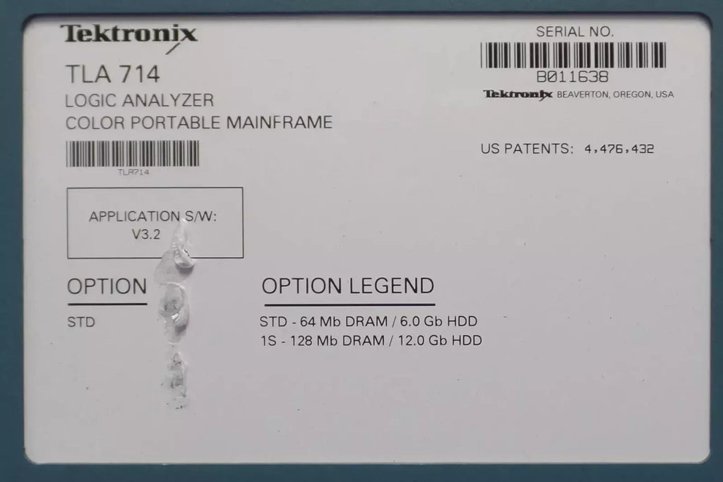 Tektronix TLA 714 High-Precision Logic Analyzer for Digital Signal Analysis - ZYYKZ Test Equipment