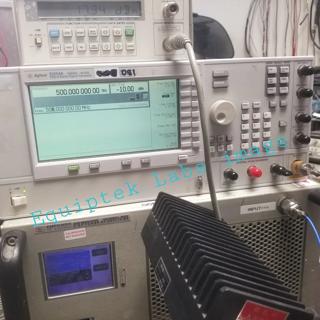 Empower 500W Broadband High Power RF Amplifier - ZYYKZ Test Equipment