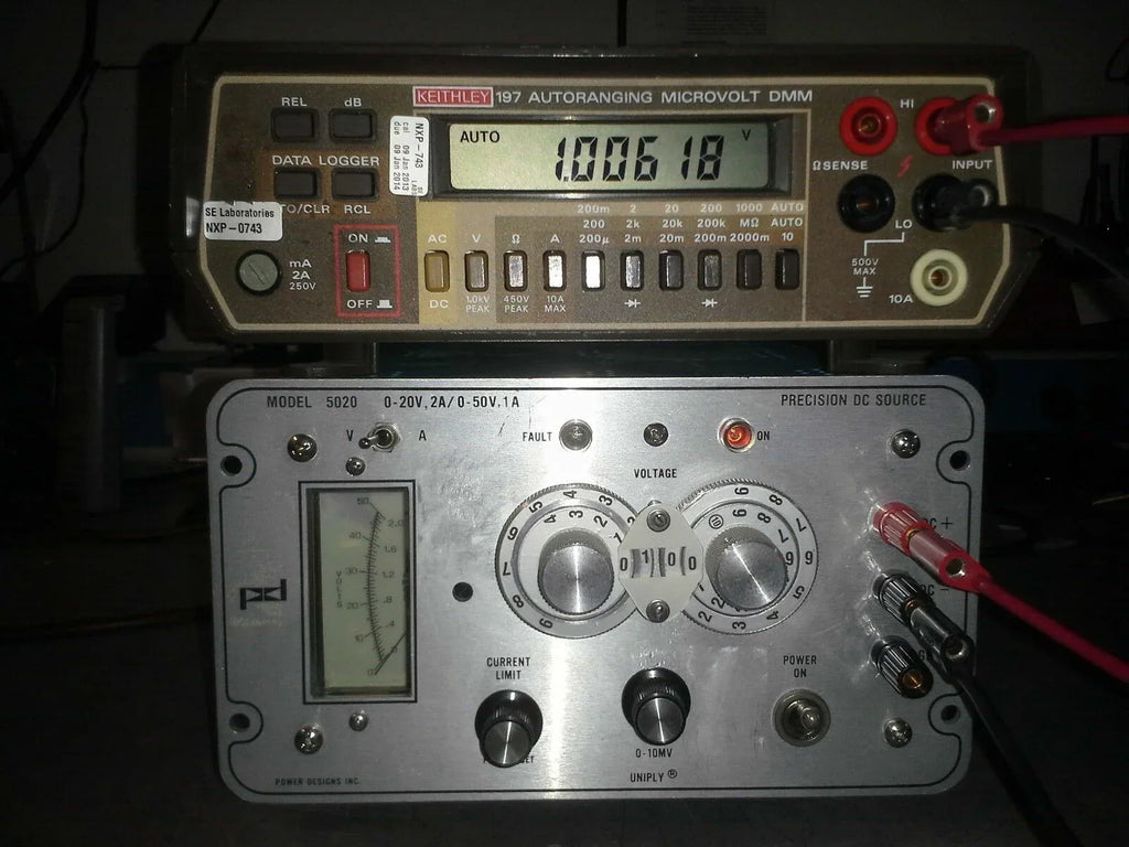 Precision DC Power Supply 0-50V 0-2A Adjustable Output - ZYYKZ Test Equipment