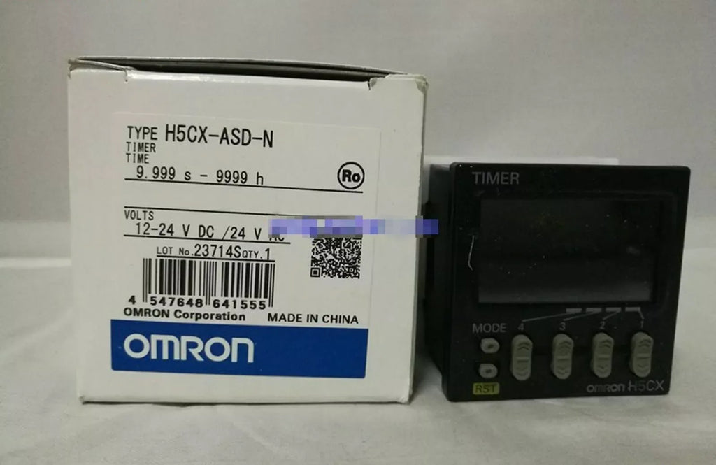 OMRON H5CX-ASD-N Digital Timer with Multifunctional Control - ZYYKZ Test Equipment
