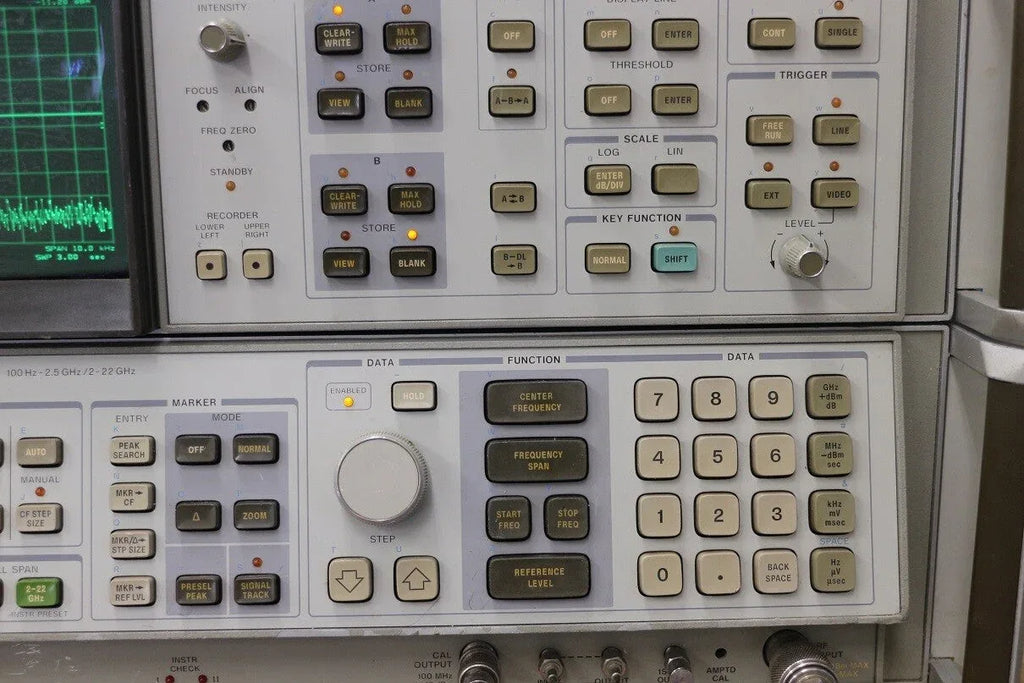 HP 8566A High-Performance Spectrum Analyzer 100 Hz - 22 GHz - ZYYKZ Test Equipment