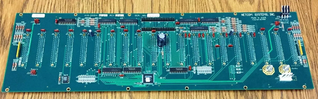 Netcom Systems 410-0004-021 Rev. D4 High-Performance Backplane Board - ZYYKZ Test Equipment