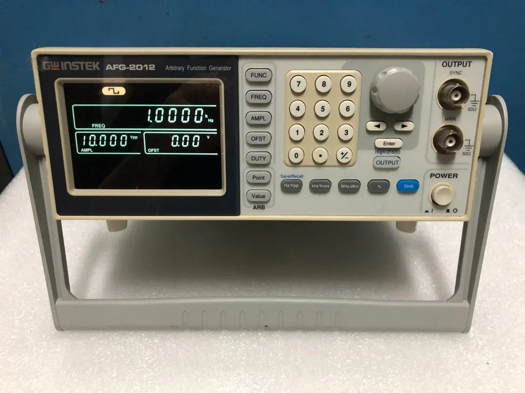 AFG-2012 12MHz Arbitrary Function Generator with Dual Channel Output - ZYYKZ Test Equipment