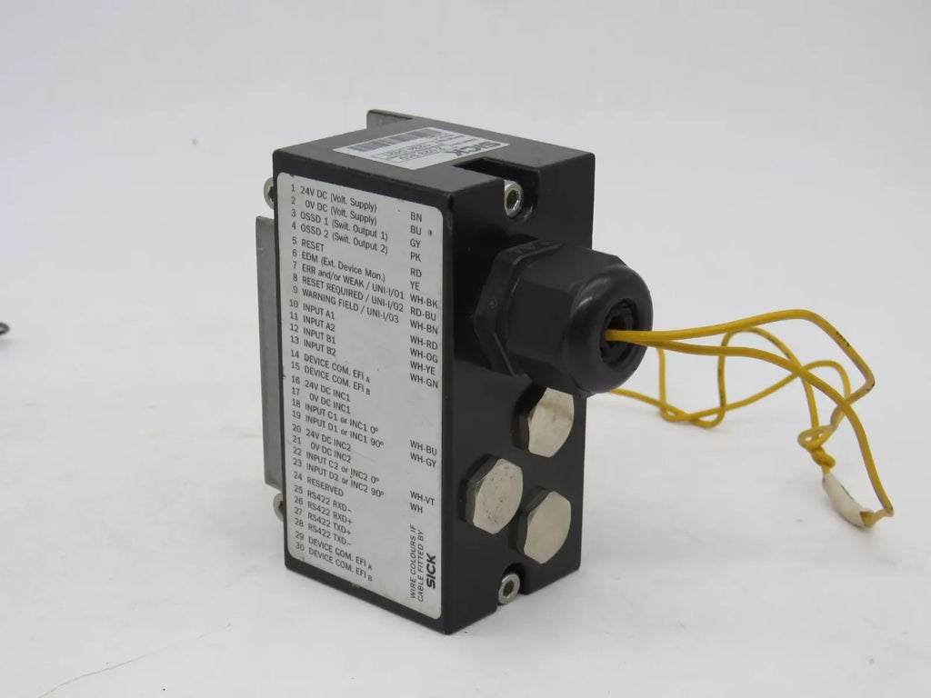 Sick SX0A-A0000D 24VDC System Plug Connector for Incremental Encoders - ZYYKZ Test Equipment