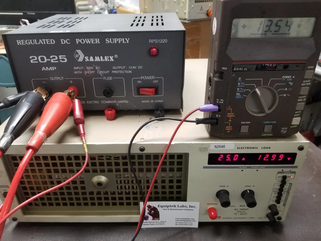 Kikusui PLZ1002W Electronic Load 110V, 200A, 1000W - ZYYKZ Test Equipment
