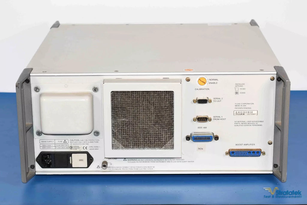 Fluke 5500A-SC600 Multifunction Calibrator with 600MHz Scope Option