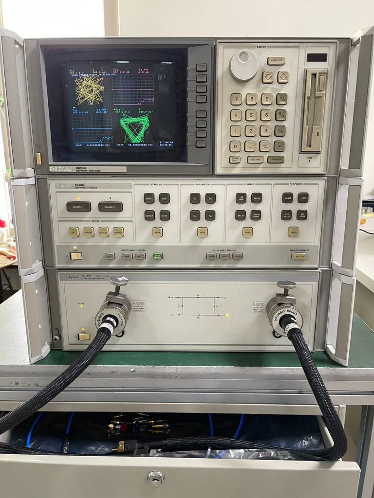 Agilent 8510C Vector Network Analyzer System with Wide Frequency Range - ZYYKZ Test Equipment