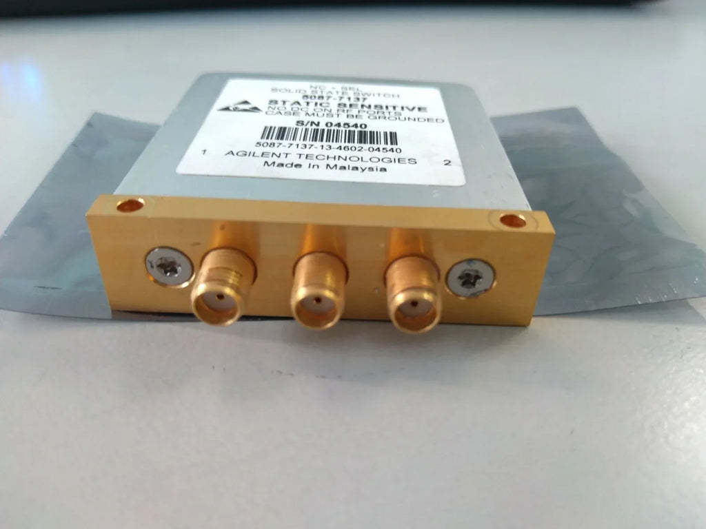 Keysight 5087-7137 Solid State RF Switch Assembly by HP Agilent - ZYYKZ Test Equipment