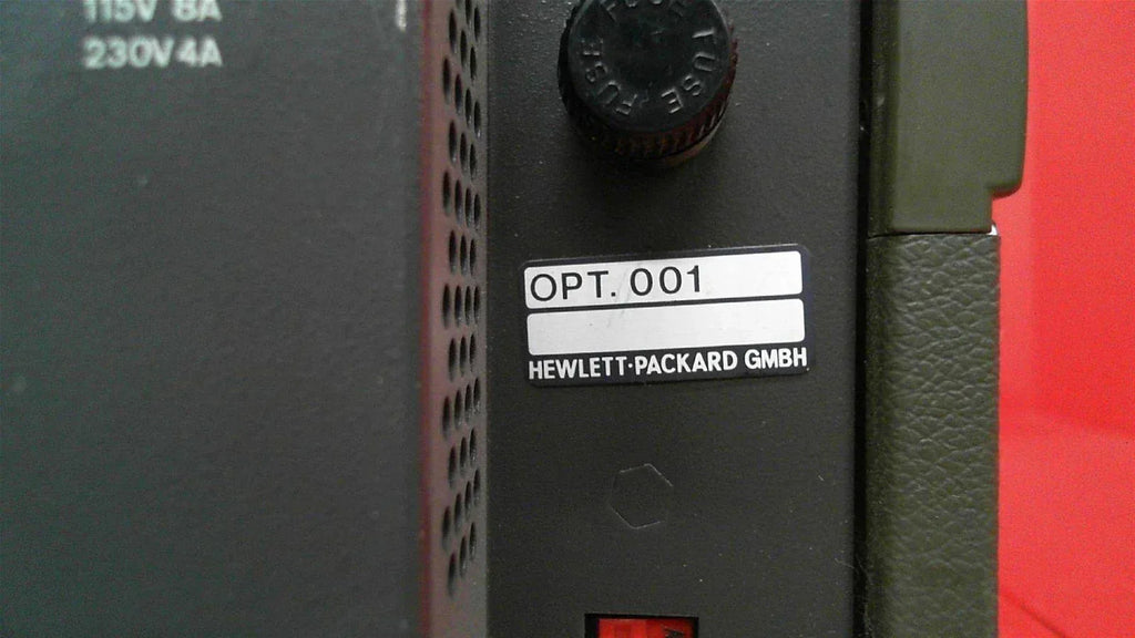 HP 8161A Programmable Pulse Generator 100 MHz - ZYYKZ Test Equipment