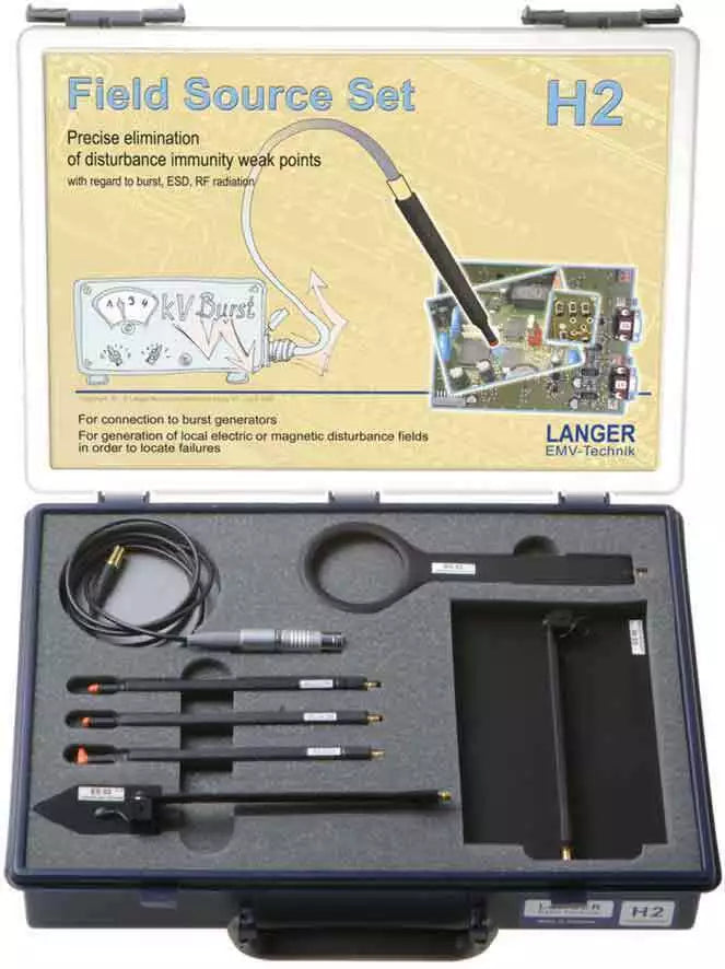 Langer EMV H2 Set - Magnetic Field Sources for EMC Testing