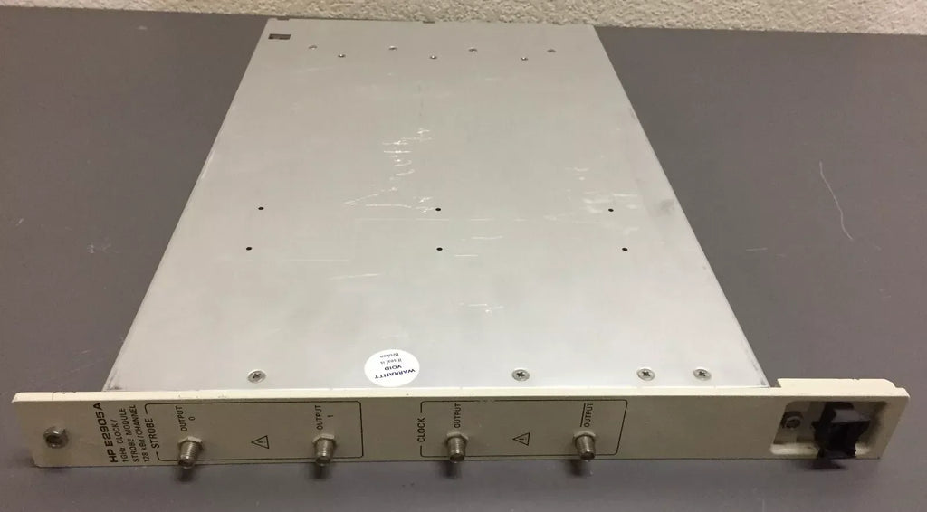 Keysight E2905A 1 GHz Clock/Strobe Module with 128KBit Memory - ZYYKZ Test Equipment