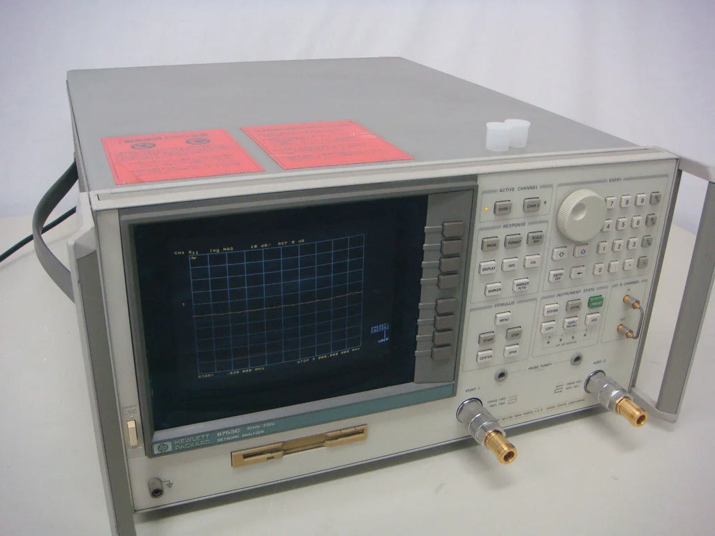 HP 8753D 3GHz S-Parameter Test Set for Network Analysis - ZYYKZ Test Equipment