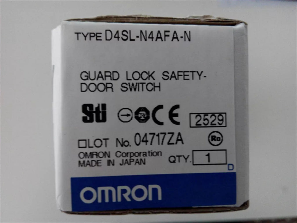 OMRON D4SL-N2VFA Safety Door Switch - Reliable Industrial Safety Sensor - ZYYKZ Test Equipment