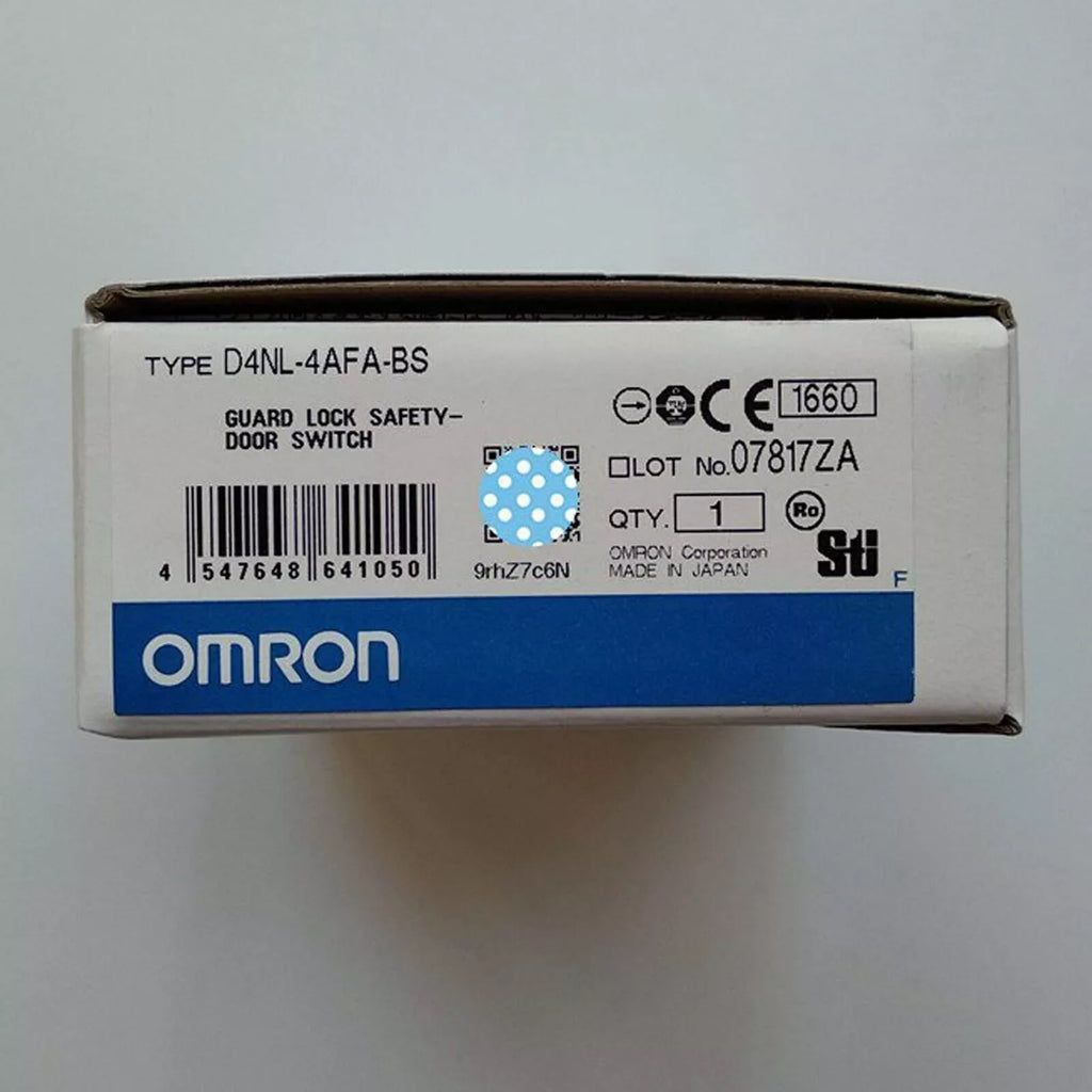 Omron D4NL-4AFA-BS Safety Gate Switch with Key Lock - Industrial Safety Sensor - ZYYKZ Test Equipment