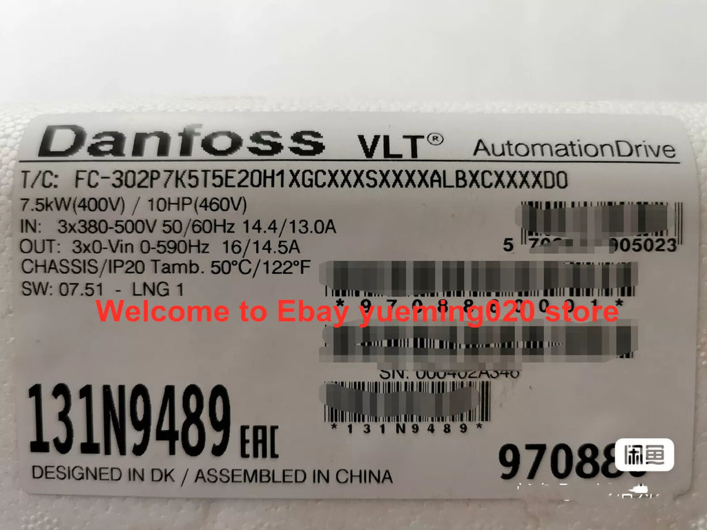 FC-302P7K5T5E20H1XGCXXXSXXXXALBXCXXXXD0 Inverter Drive 131N9489
