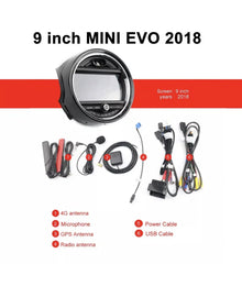 BMW Mini Cooper EVO 2018 Android 11 Multimedia Player with Apple CarPlay - ZYYKZ Test Equipment
