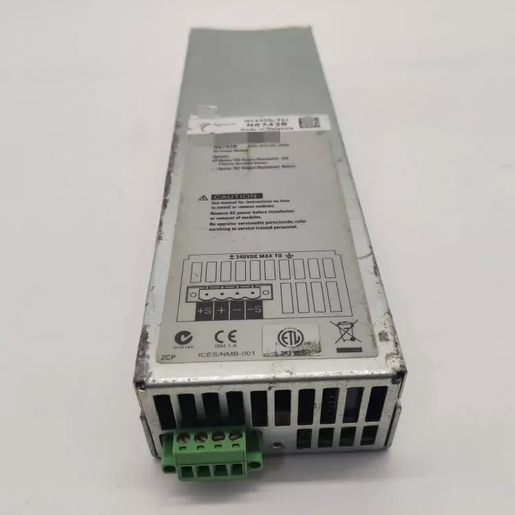 Agilent N6742B 0.8V 12.5A 100W Power Module - ZYYKZ Test Equipment