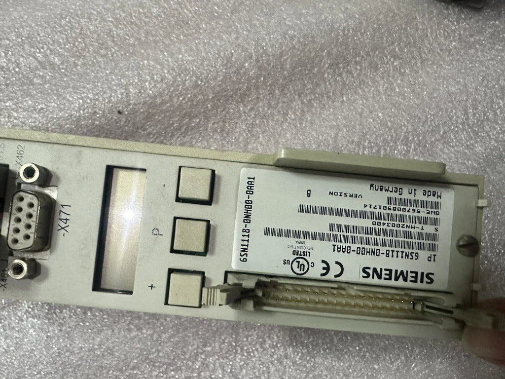 Siemens 6SN1118-0NH00-0AA1 Industrial Automation Control Module - ZYYKZ Test Equipment