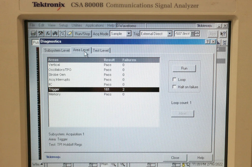 Keysight CSA8000B Communication Signal Analyzer Mainframe - ZYYKZ Test Equipment
