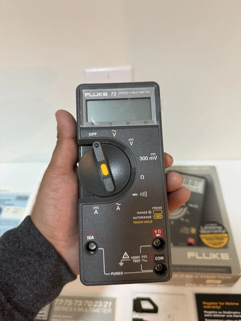 Fluke 73 Series II Digital Multimeter – True RMS, Durable Design - ZYYKZ Test Equipment