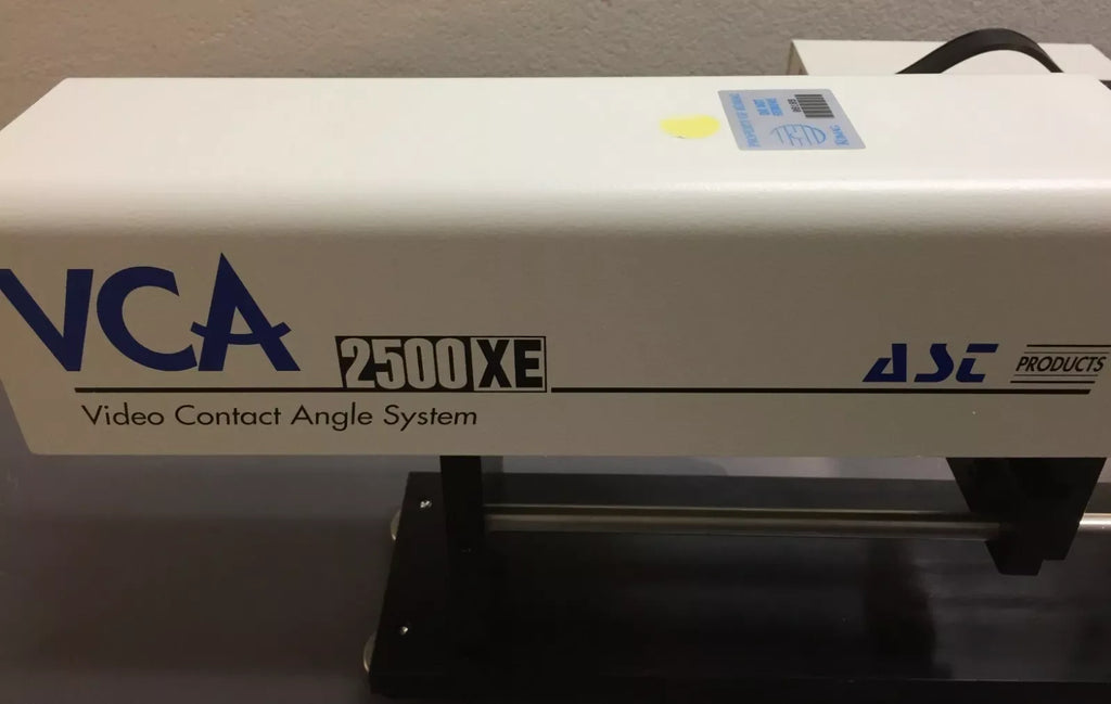 AST VCA 2500XE Video Contact Angle Measurement System with Monitor & Illuminator - ZYYKZ Test Equipment