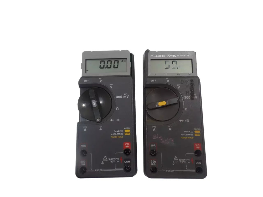 Fluke 77/BN Digital Multimeter - Dual Pack Reliable Measurement Tools - ZYYKZ Test Equipment