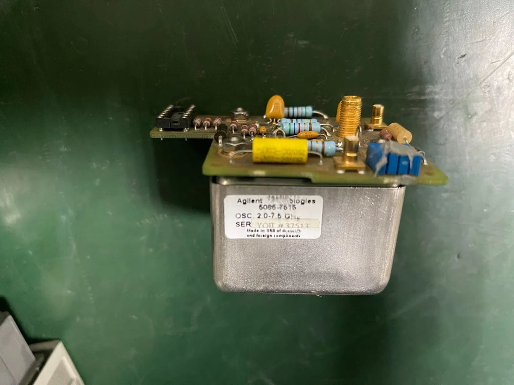HP Agilent YTO YIG Tuned Oscillator 5086-7515, 2.0-7.5 GHz for 8360 Series - ZYYKZ Test Equipment